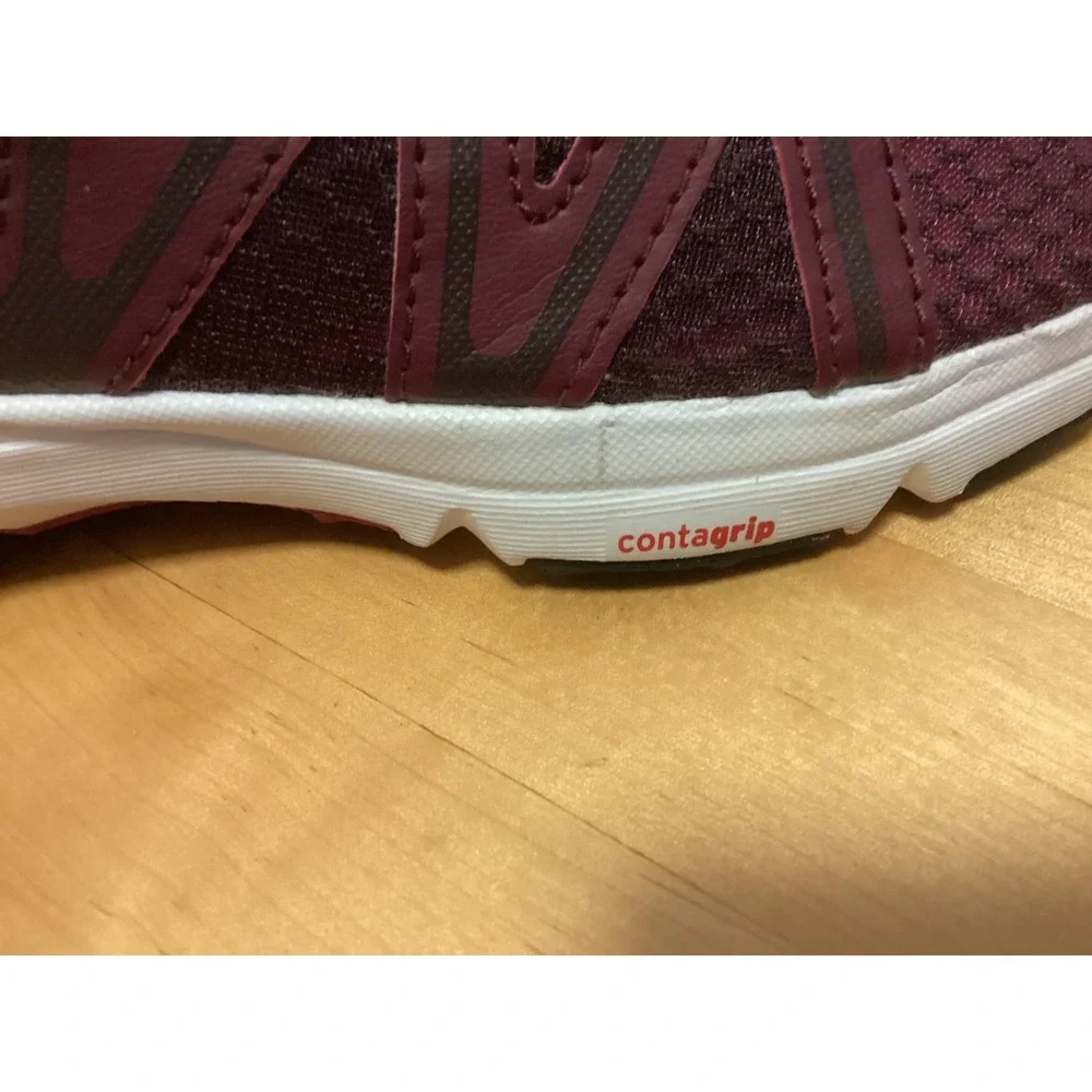 Salomon Sonic Pro Womens Running Shoes Size 9 Sangria Pink Trail Athletic 392039